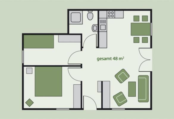 Ferienhaus-Park Brennickenswerder Lychen Eksteriør bilde
