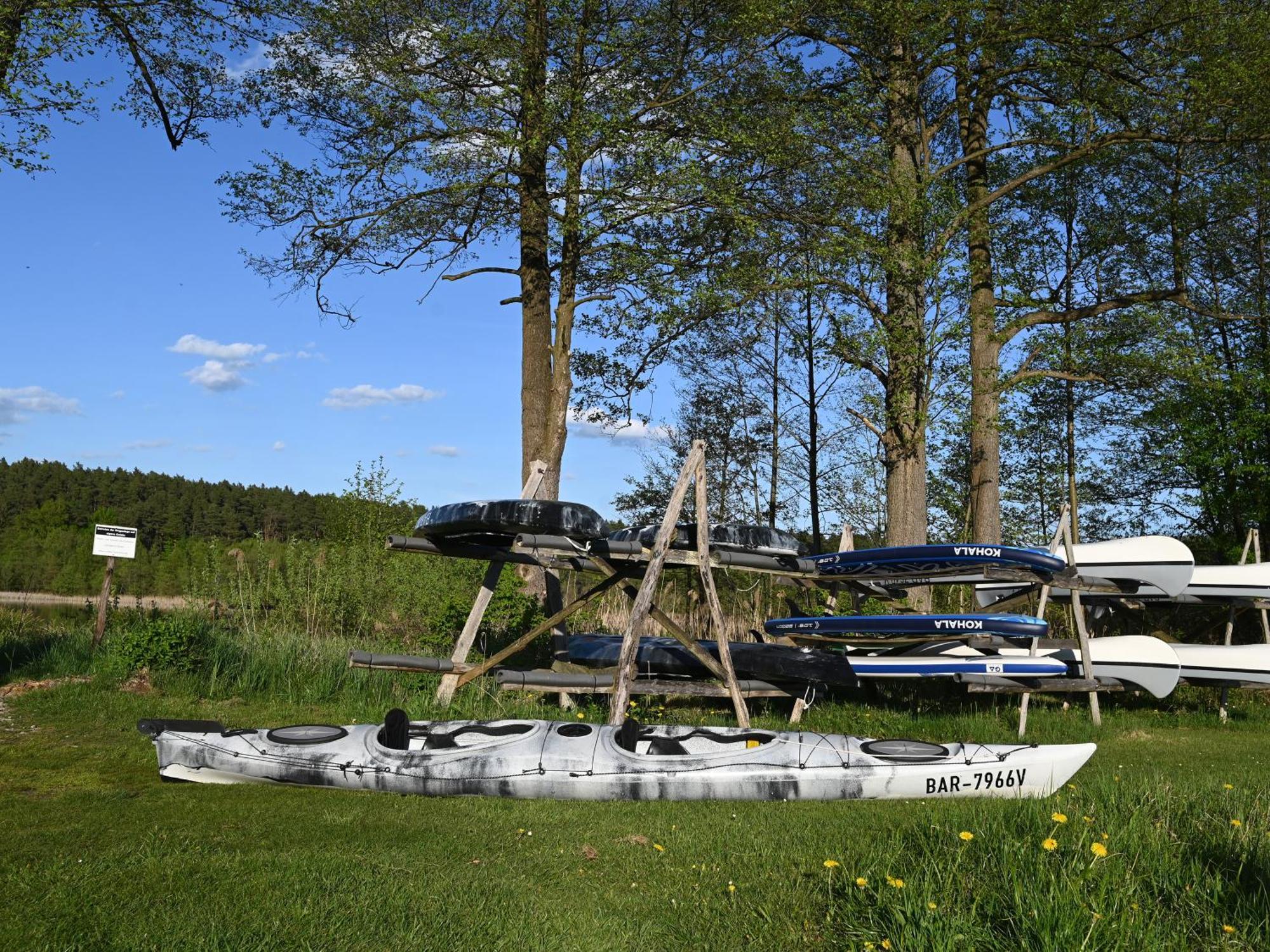 Ferienhaus-Park Brennickenswerder Lychen Eksteriør bilde
